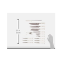 Cuisinart C77WTR-15P Classic Forged Triple Rivet| 15 Piece Knife Set Color White