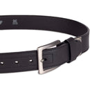 Dickies Men's Casual Leather Belt | Black Plaque