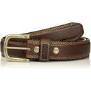 Dickies Men's Casual Leather Belt | Brown Snap