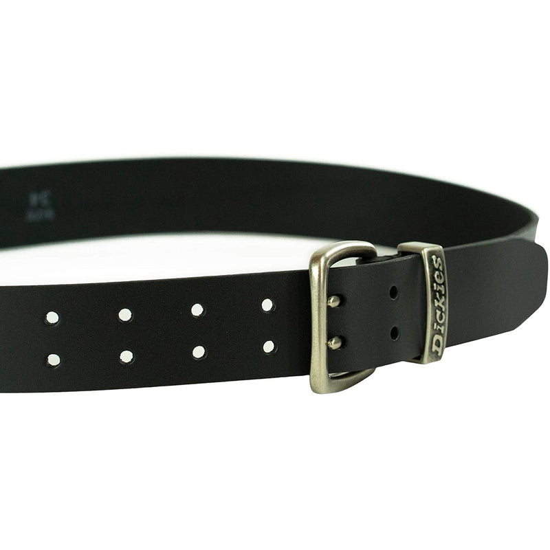 Dickies Men's Leather Double Prong Belt | Color Black