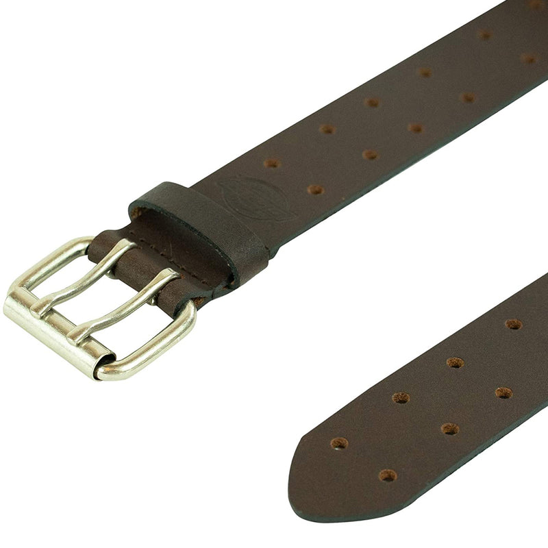 Dickies Men's Leather Double Prong Belt | Color Brown