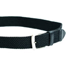 Dockers Men's Leather Braided Casual and Dress Belt | Color Black Canvas