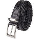 Dockers Men's Leather Braided Casual and Dress Belt | Color Black Lace