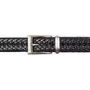 Dockers Men's Leather Braided Casual and Dress Belt | Color Black Lace