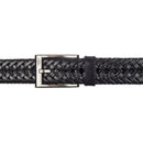 Dockers Men's Leather Braided Casual and Dress Belt | Color Black Leather