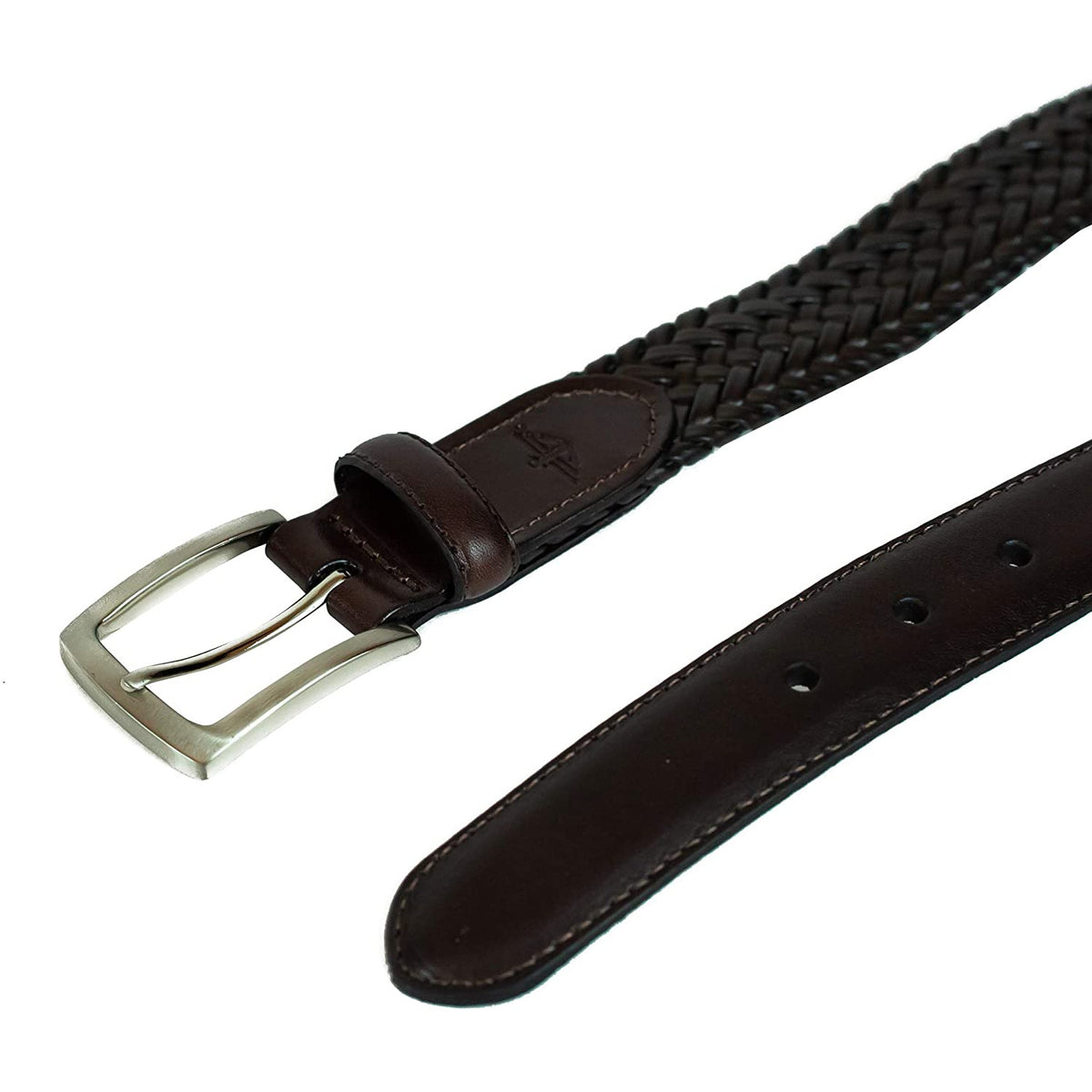 dockers men's leather braided casual and dress belt Men's Dockers Braided Dress Casual Belt