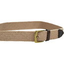 Dockers Men's Leather Braided Casual and Dress Belt | Color Khaki