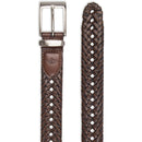 Dockers Men's Leather Braided Casual and Dress Belt | Color Tan Lace