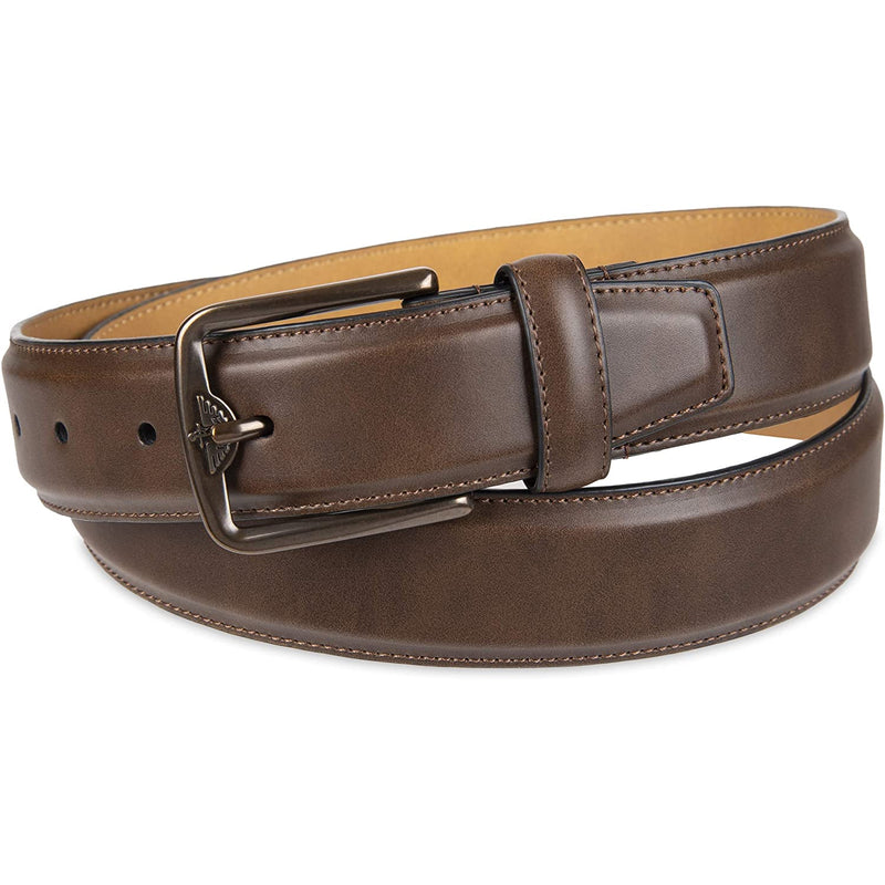 Dockers Men's Leather Casual Belt | Color Brown Casual