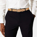 Dockers Men's Leather Casual Belt | Color Tan Simple