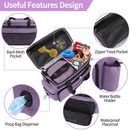 Dog Travel Bag for Supplies  Airline Approved Pet Bag Organizer