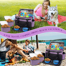 Dog Travel Bag for Supplies  Airline Approved Pet Bag Organizer