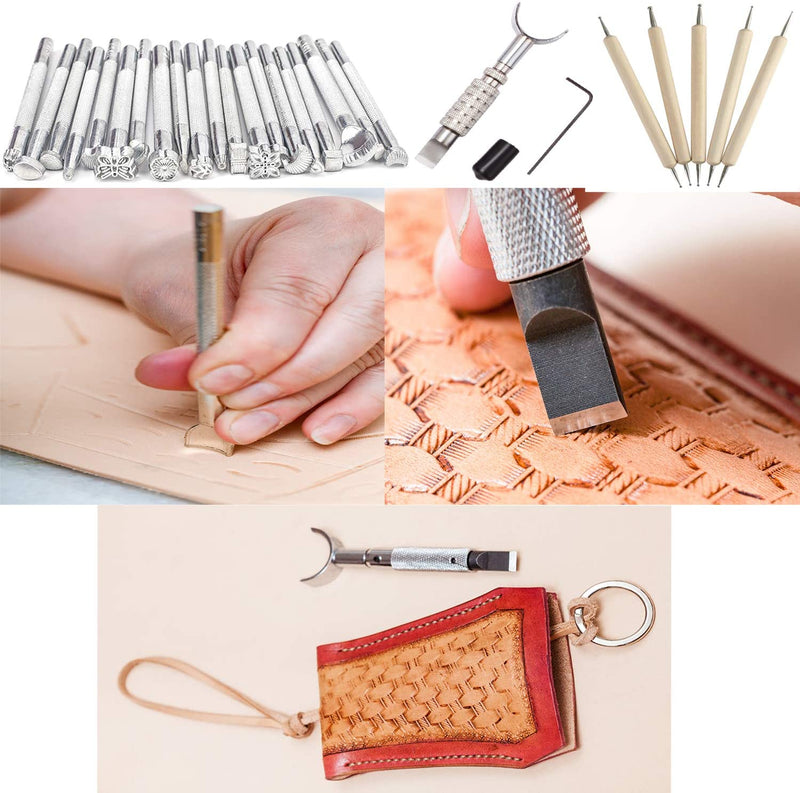 Dorhui 372 Pieces Leather Crafting Tools