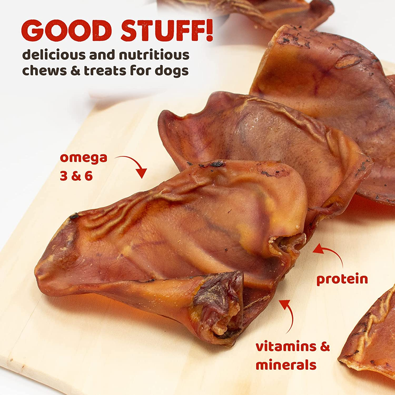 Downtown Pet Supply Pig Ear Dog Treats Dental Treats