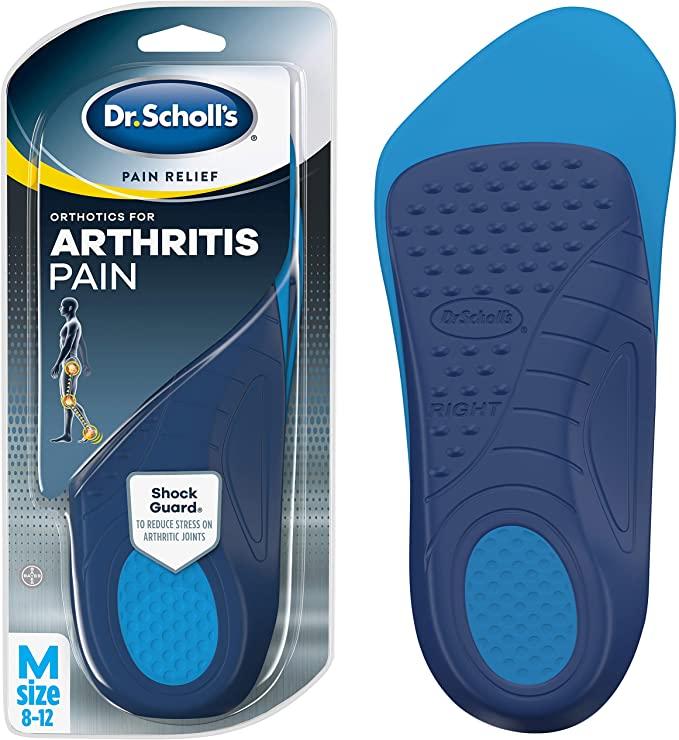 Dr. Scholl's Arthritis Pain Relief Orthotics | Clinically Proven Immediate Relief of Osteoarthritis Pain in Feet, Knees and Hips