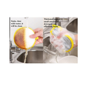 Durable Double-Sided Dishwashing Sponge| Reusable Sponge Pad