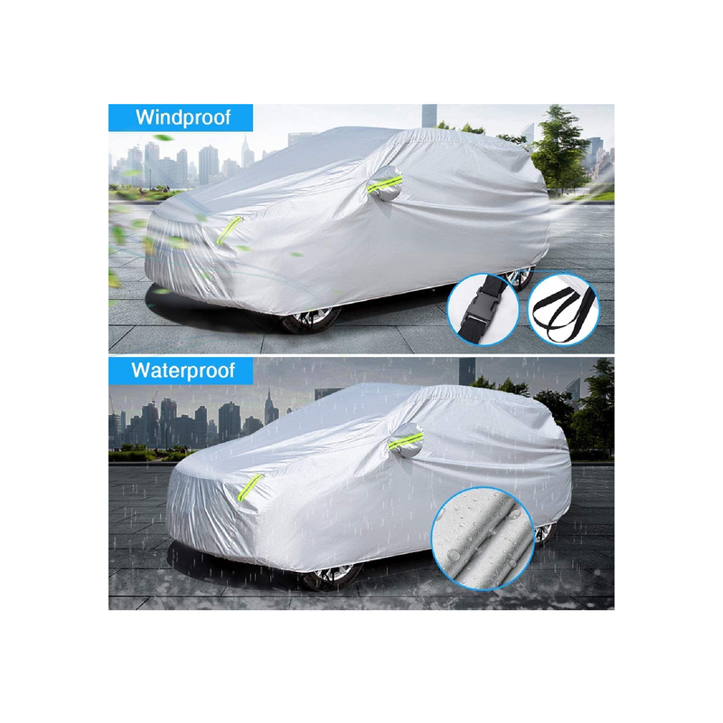 ELUTO SUV Car Cover Waterproof for All Weather | UV Protection