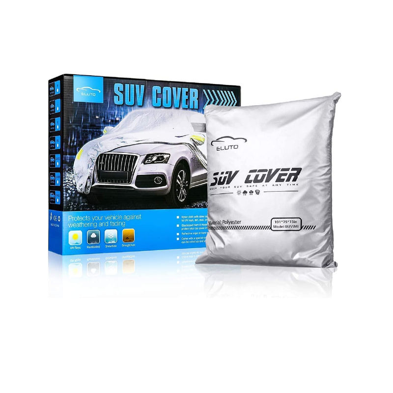 ELUTO SUV Car Cover Waterproof for All Weather | UV Protection