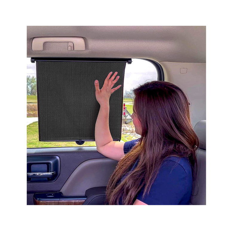 EcoNour Retractable Car Side Window Sunshade for Kids and Pets