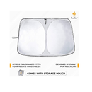 EcoNour Tesla Windshield Sun Shade | Polyester UV Protector