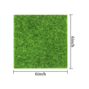 Elcoho Artificial Grass for Garden | Miniature House Decoration