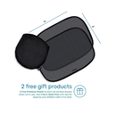 Enovoe Baby Car Window Sun Shade Sun Glare Protection