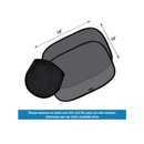 Enovoe Baby Car Window Sun Shade Sun Glare Protection