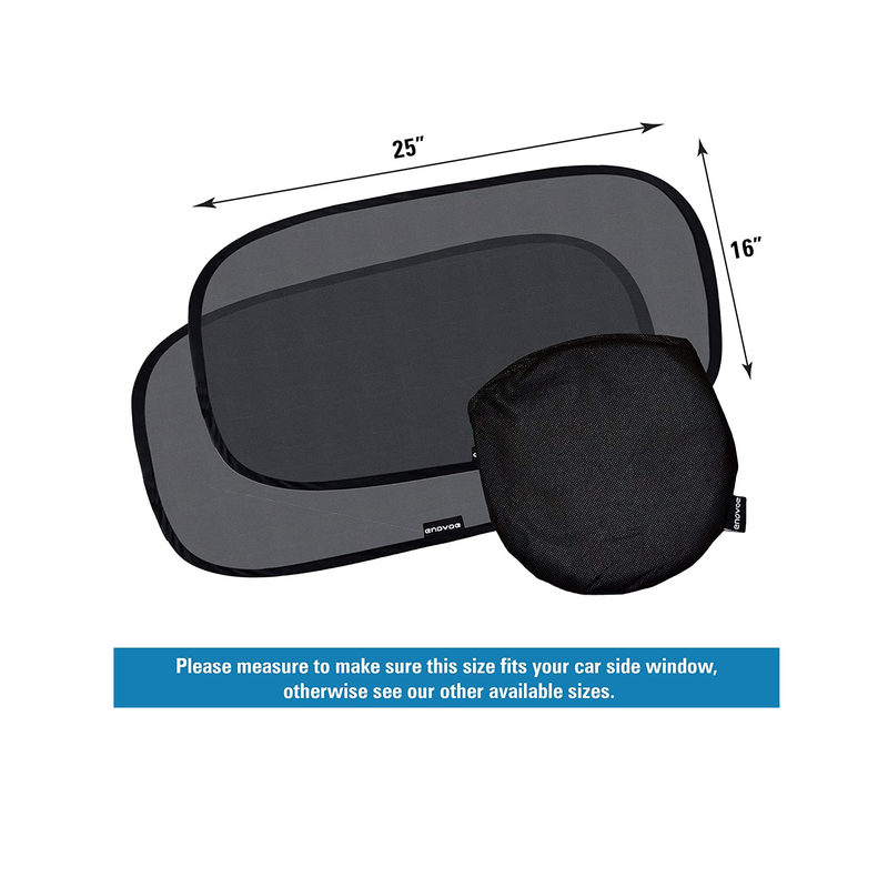 Enovoe Car Window Sunshade | Protection Against Sun Glare and UV Rays