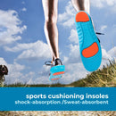 Espfree | Sport Inserts Gel High Arch Support Shock Absorption | Athlete Insoles Super Comfortable