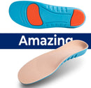 Espfree | Sport Inserts Gel High Arch Support Shock Absorption | Athlete Insoles Super Comfortable