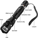 FANDYFIRE 940Nm IR Flashlight Illuminator Infrared Light Night Vision