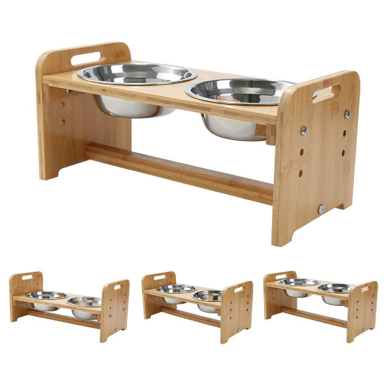 4 bowl hot sale dog feeder