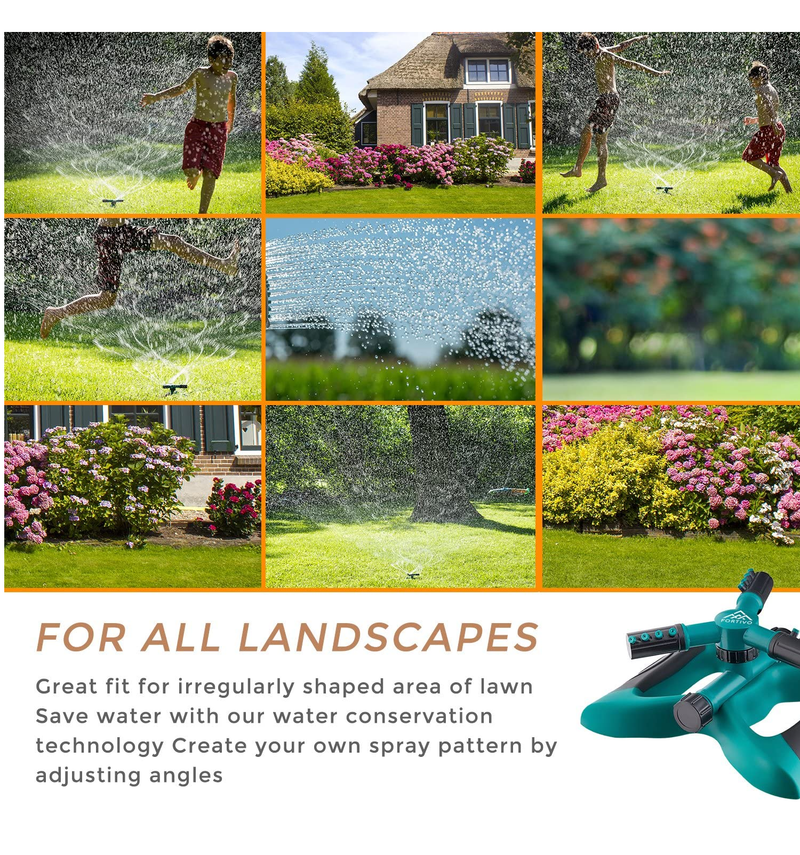 FORTIVE | Lawn Garden Sprinkler | Updated In 2022