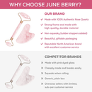 Face Roller Skin Care Jade Roller Gua Sha Set Rose Quartz Face Roller