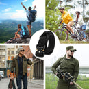 Fairwin Tactical Rigger Belt, |  Nylon Webbing Waist Belt | Black