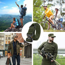 Fairwin Tactical Rigger Belt, |  Nylon Webbing Waist Belt | Green