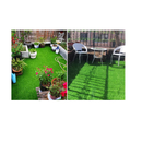 Fasmov Green Artificial Grass Rug | Realistic Artificial Grass| Luxury| Thick for Pets | Perfect for Indoor/Outdoor | 3.2 x 6.5 ft