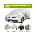 Favoto Hatchback Car Cover | Zipper Design Sun Rain Wind Dust Protection