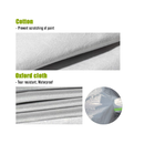 Favoto Hatchback Car Cover | Zipper Design Sun Rain Wind Dust Protection