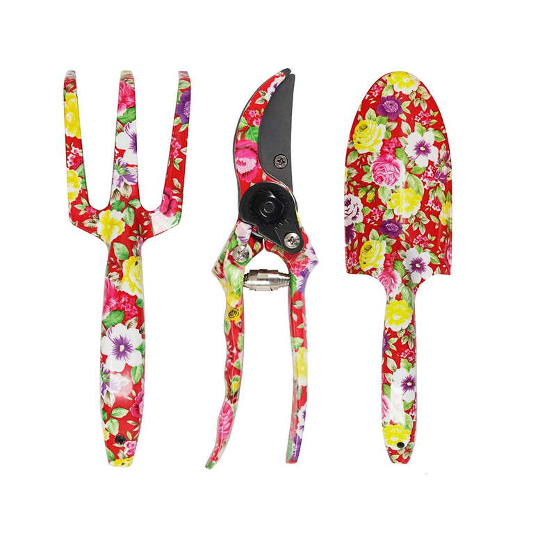 Flora Guard Aluminum Garden Tool Set | Tool Set for Gardening Needs | 3 Pieces