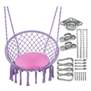 GREENSTELL Hammock Chair Macrame Swing   | Max 330 Lbs