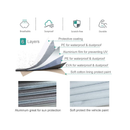 GUNHYI All Weather Waterproof Car Cover | Heavy Duty 6 Layers