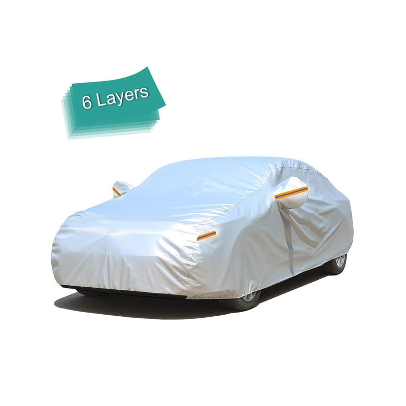 GUNHYI All Weather Waterproof Car Cover | Heavy Duty 6 Layers