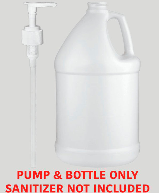 Empty 1-Gallon Bottle With Dispenser Pump