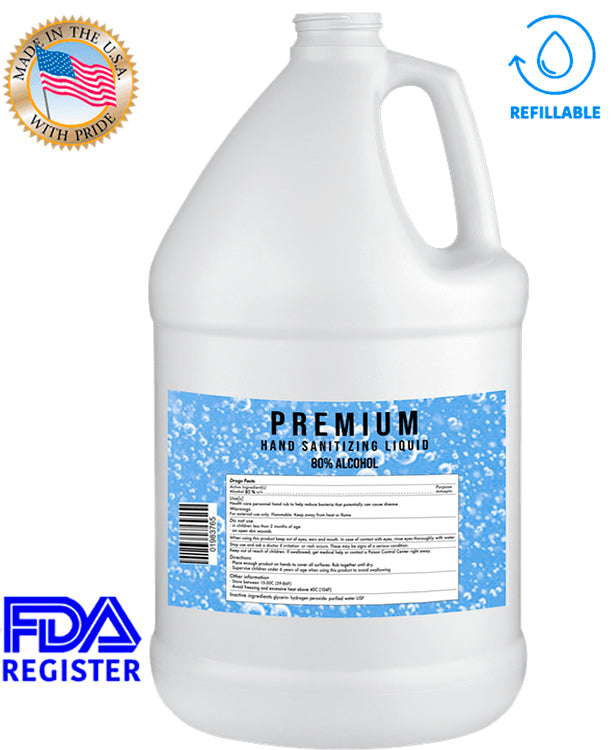 1 Gallon Liquid Sanitizer