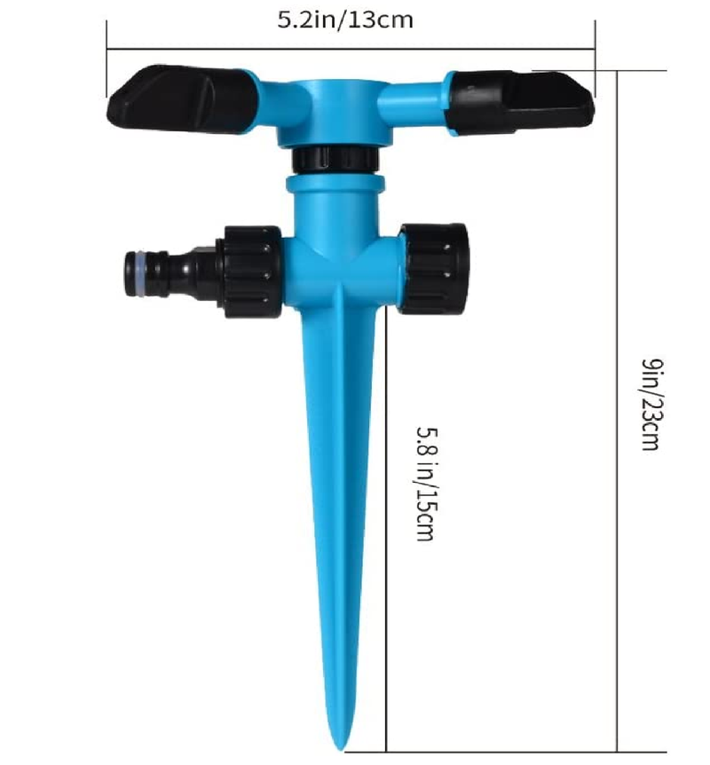 Garden Sprinkler | Kadaon 360 Degree Rotating Lawn Sprinkler