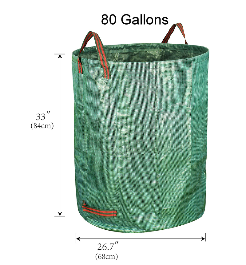 Gardzen | 80 Gallon Garden Bag 3 Pack  Gardening Bags