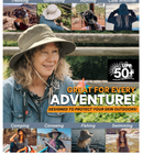 GearTOP UPF 50+ Wide Brim Sun Hat To Protect Against Rays