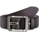 Genuine Leather Casual Dress Belt for Mens | with Classic Single Prong Buckle | Brown