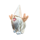 GlitZGlam Gnome | "George"| This Gnome Will Rock Your Fairy Garden and Garden Gnomes | 10 Inches Tall Garden Gnome Figurine